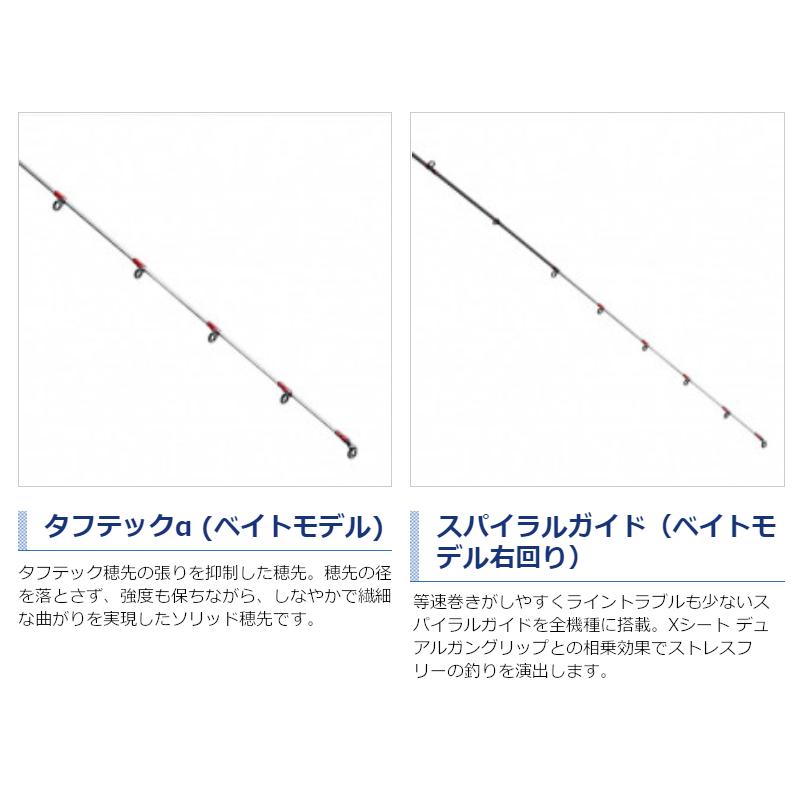 シマノ（SHIMANO） タイラバロッド 炎月 エンゲツBB B69ML-S/2 [2021年