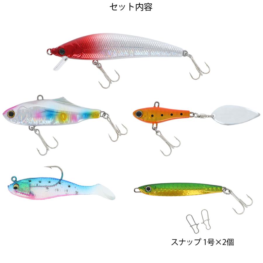 ルアー スマイルシップ シーバスルアーセット SmileShip : 釣具の