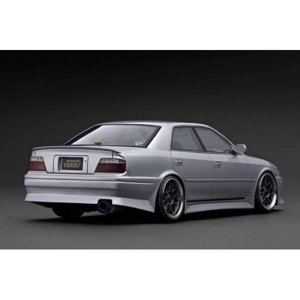 イグニッションモデル 1/18 VERTEX トヨタ チェイサー JZX100 シルバー