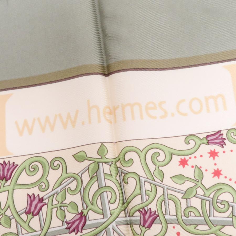 HERMES（エルメス） カレ90／スカーフ www.hermes.com 世界地図 シルク