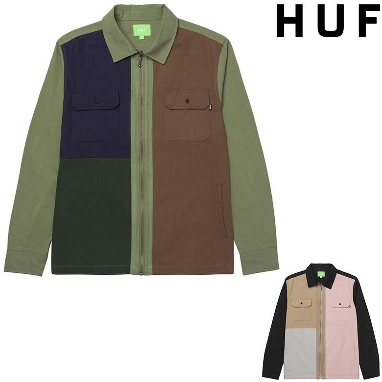HUF（ハフ） （ ハフ ジャケット ）HUF SPLIT ZIP WORK SHIRT アウター