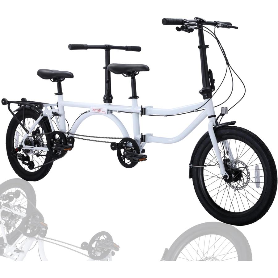PANTHER (パンサー) Gemini 二人乗り 折り畳み 16inch タンデム自転車