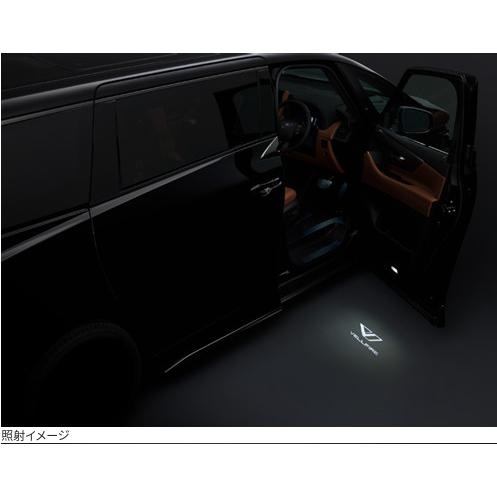 ヴェルファイア TOYOTA トヨタ 純正 プロジェクションカーテシイルミ