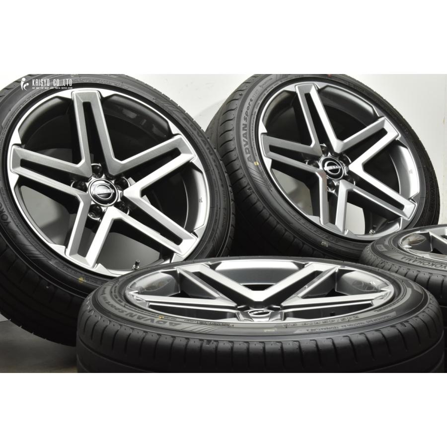 新車外し品 2025年製】ニッサン RZ34 フェアレディZ 純正 18in 9J +34