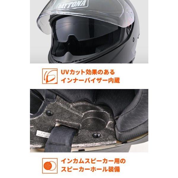 DAYTONA（デイトナ） ☆46436 Daytona DN-001RS ヘルメット フル