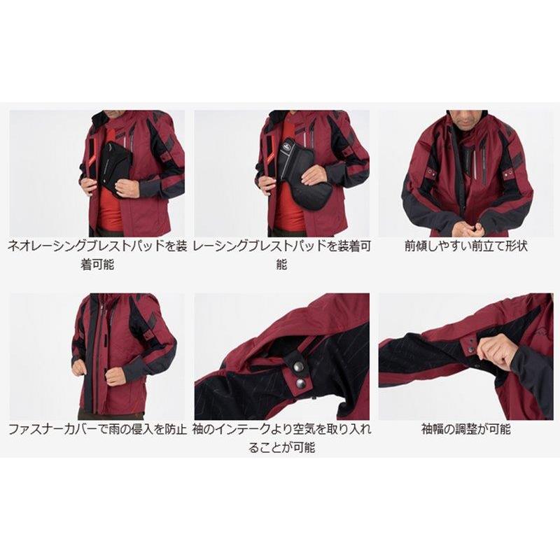 クシタニ（KUSHITANI） K-2397 アクアジャケット（ ブラック・グレー