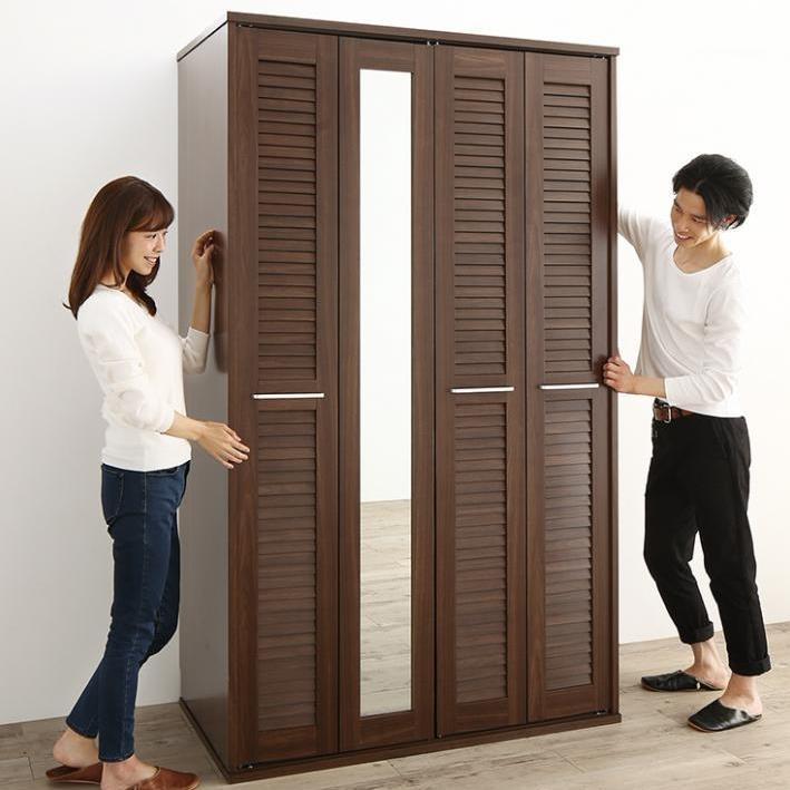 ワードローブ 幅150cm クローゼット 洋服たんす 洋服タンス ロッカー
