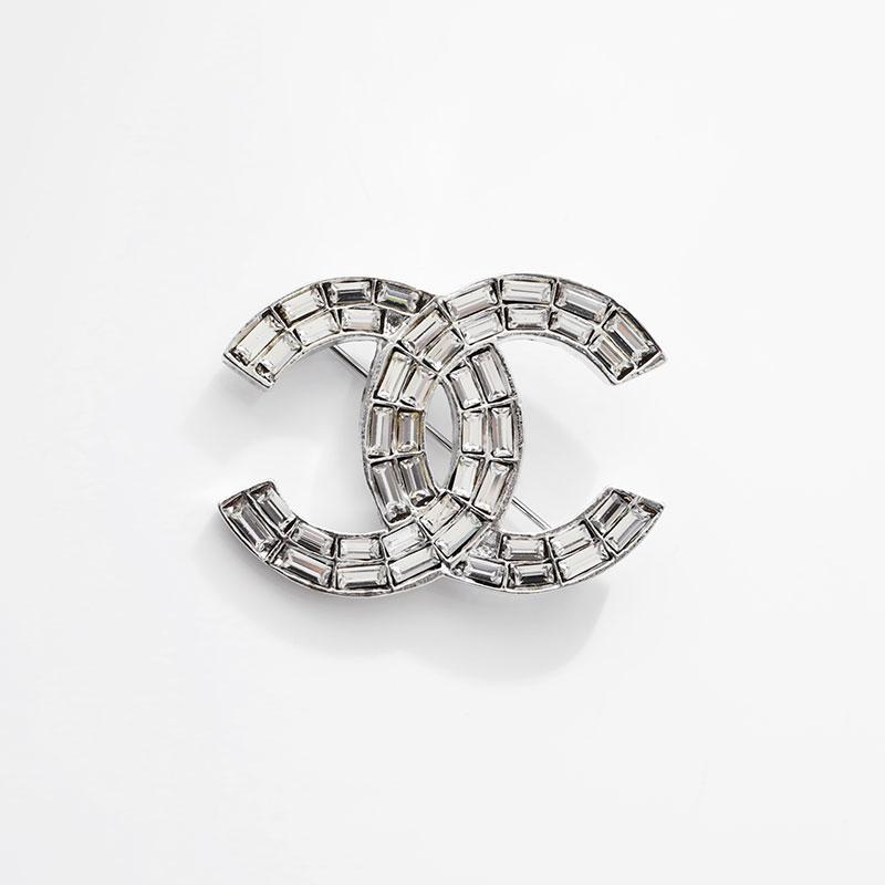 CHANEL（シャネル） ブローチ 01P 2001年 ココマーク ラインストーン