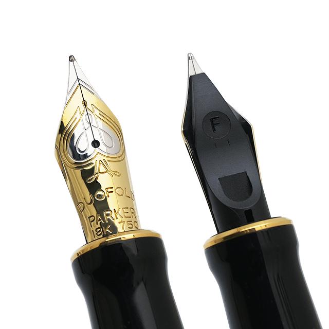 デュオフォールド 万年筆 パーカー 名入れ PARKER クラシック ブラック