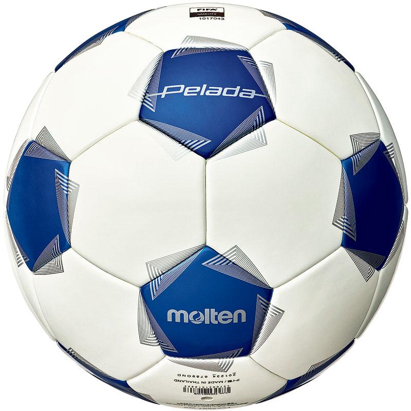 molten（モルテン） ペレーダ5000土用 5号 白青 サッカーボール 5号