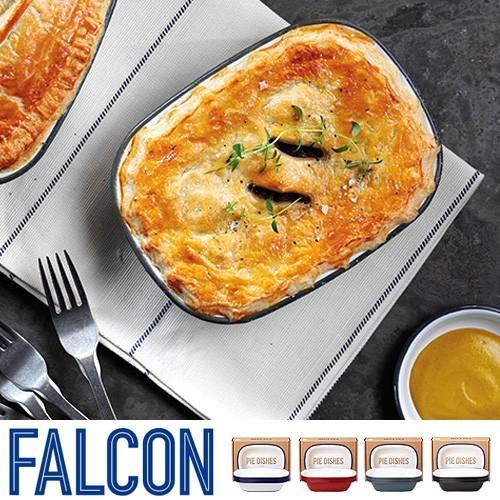 パイ皿 琺瑯 4枚セット ファルコン パイディッシュ ホワイト FALCON