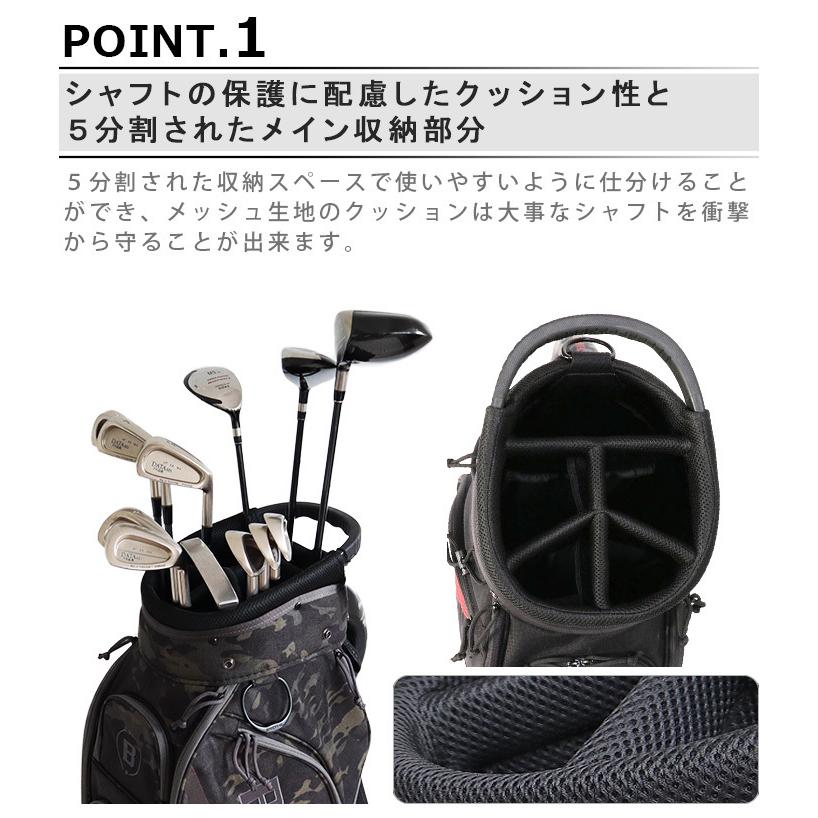 BRIEFING（ブリーフィング） キャディバッグ [ネイビー / ブラック