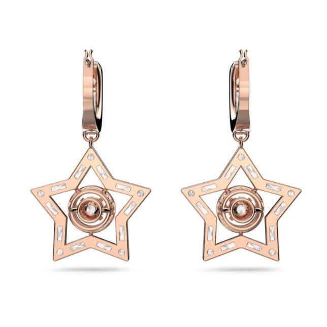 SWAROVSKI（スワロフスキー） Swarovski Stella フープピアス 星