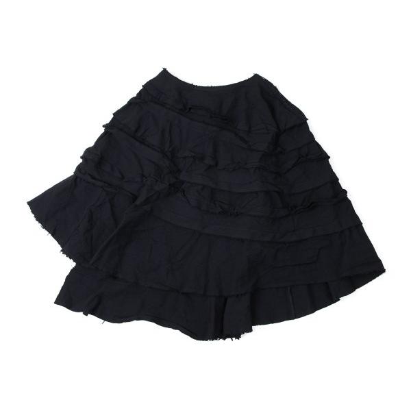 COMME des GARCONS（コムデギャルソン） ポリ縮絨ティアード切替