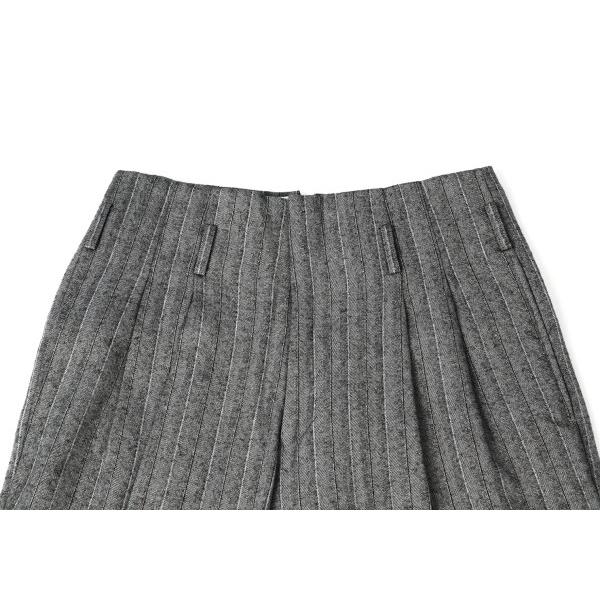 COMME des GARCONS（コムデギャルソン） ヘリングボーンスカート風切替