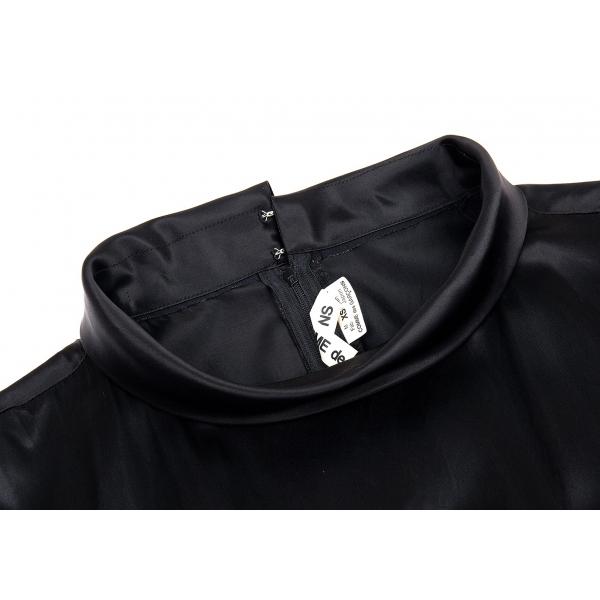 COMME des GARCONS（コムデギャルソン） サテンギャザー切替デザイン