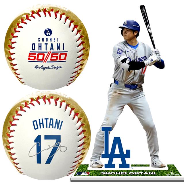 限定品 （MLB公式品 LAドジャース大谷翔平50-50達成記念ローリングス製