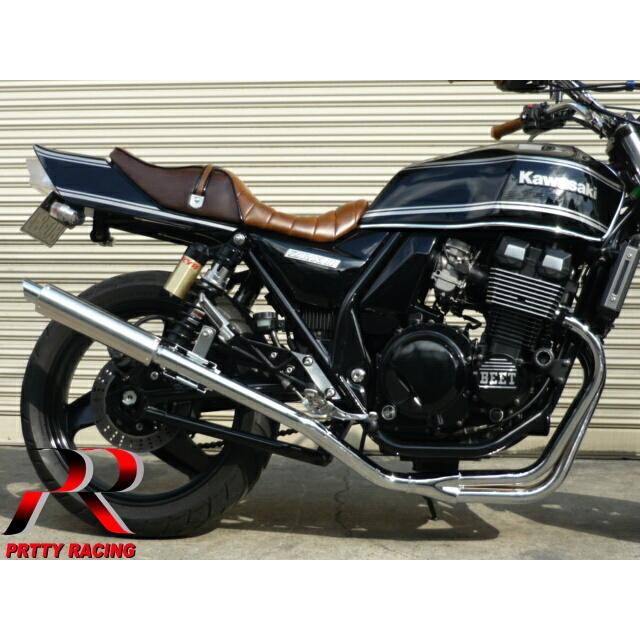 プリティ― KAWASAKI ZRX400/2 98~ 4-1管 50.8π ALサイレンサー タイプ3