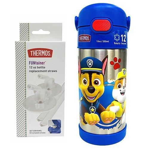 サーモス ストローボトル ＆ 替えストロー セット ( パウパトロール