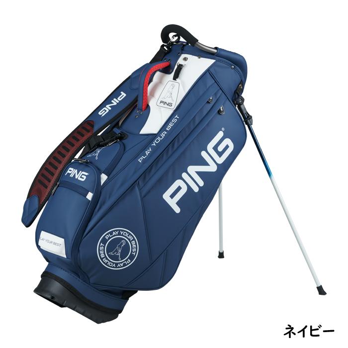 PING（ピン） PING CADDIE BAG CB-U2302 SOFT PU SAND WHITE NAVY