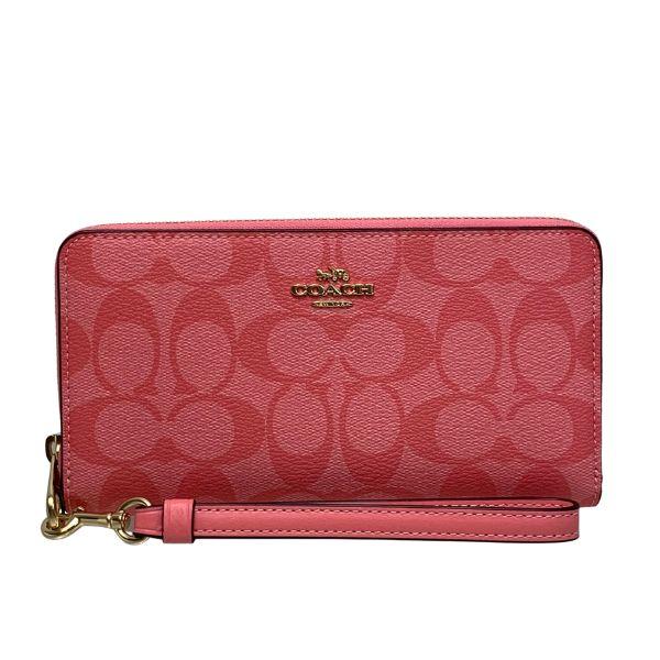 COACH（コーチ） 国内発送 財布 レディース 長財布 シグネチャー