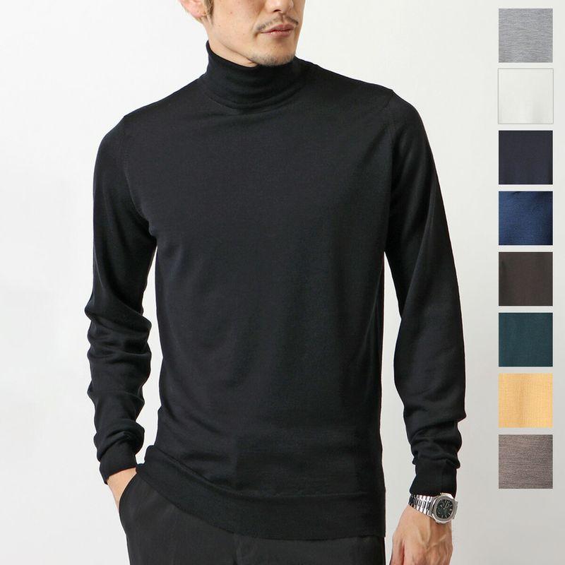 JOHN SMEDLEY ジョンスメドレー タートルネック MIDNIGHT JOHN SMEDLEY