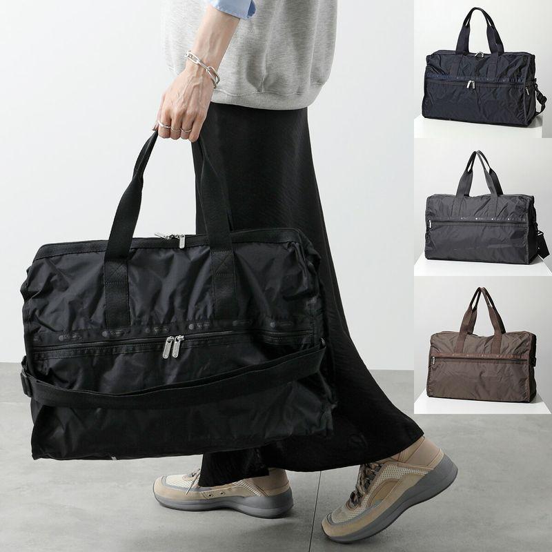 LeSportsac レスポートサック エナメル ボストンバッグ 光沢 2WAY