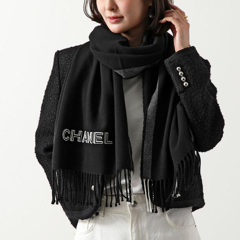 CHANEL（シャネル） マフラー AAB207 B21171 レディース ウール ロゴ