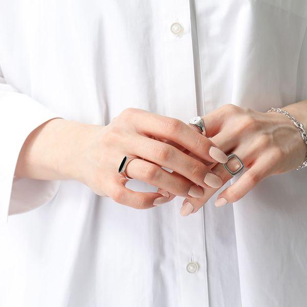 TOM WOOD（トムウッド） リング レディース Mario Ring Onyx マリオ