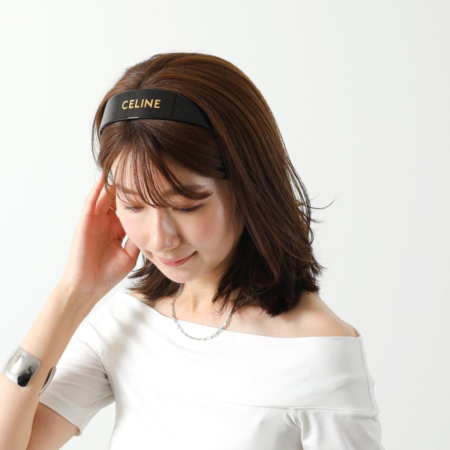 CELINE（セリーヌ） カチューシャ 46Y376CEA.19AG レディース ロゴ