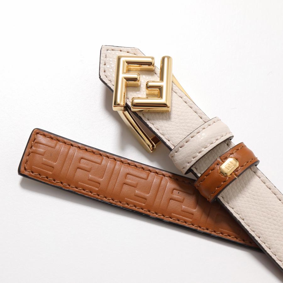 FENDI（フェンディ） ナローベルト 8C0687 ANH8 レディース レザー
