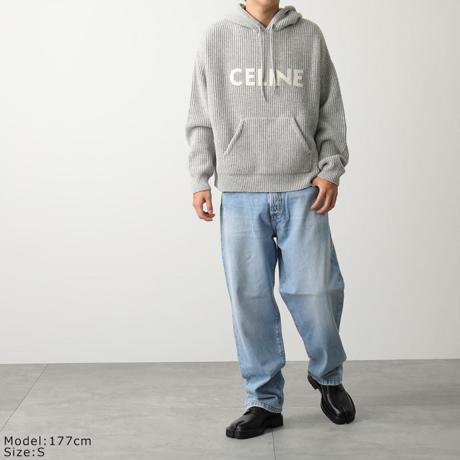 CELINE（セリーヌ） ニット パーカー 2A85W423P.08GC メンズ ウール