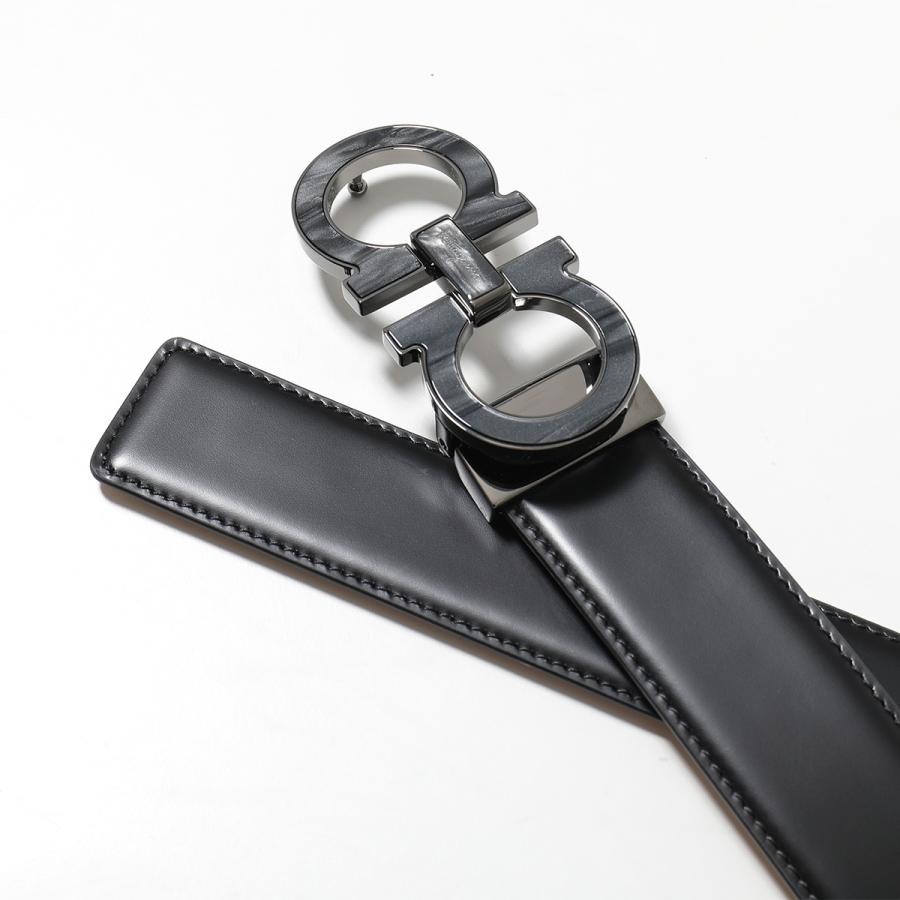 FERRAGAMO（フェラガモ） ベルト 67 9110 メンズ ダブルガンチーニ