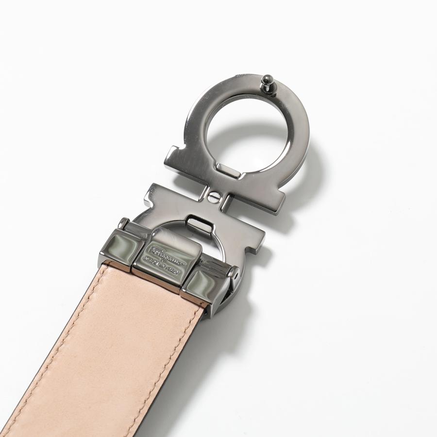 FERRAGAMO（フェラガモ） ベルト 67 9110 メンズ ダブルガンチーニ