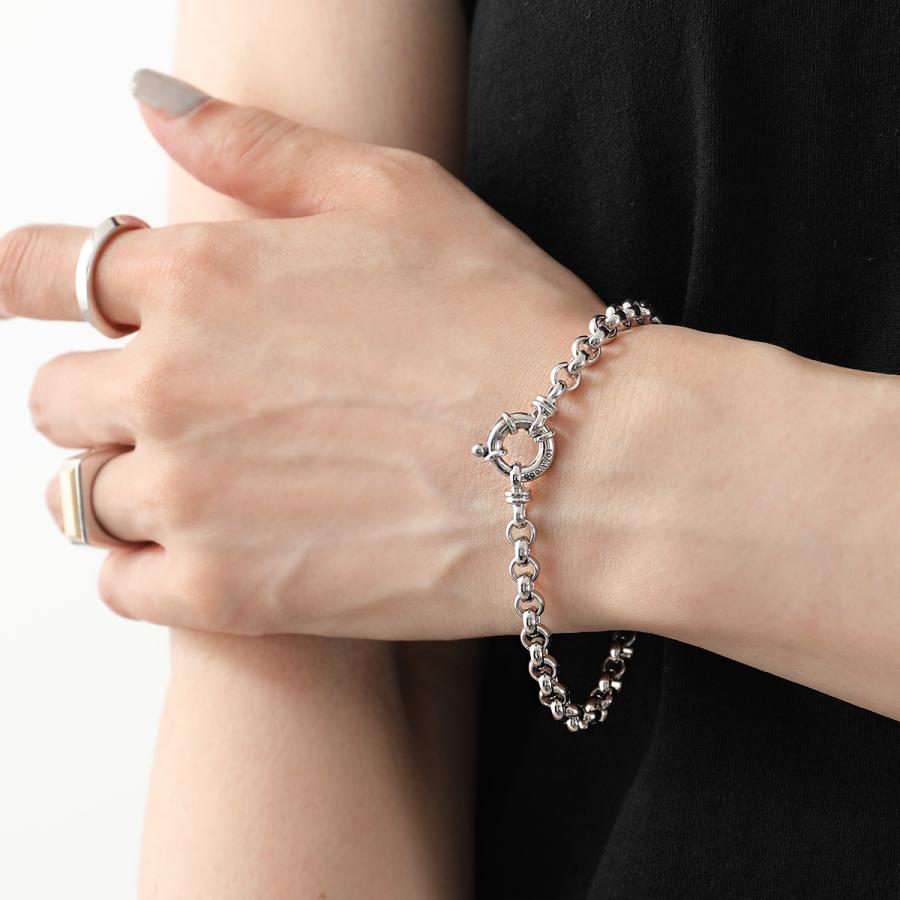 TOM WOOD（トムウッド） ブレスレット レディース Thick Rolo Bracelet
