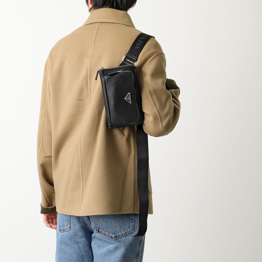 PRADA（プラダ） ボディバッグ SOFTY 2VH156 2DDJ メンズ レザー
