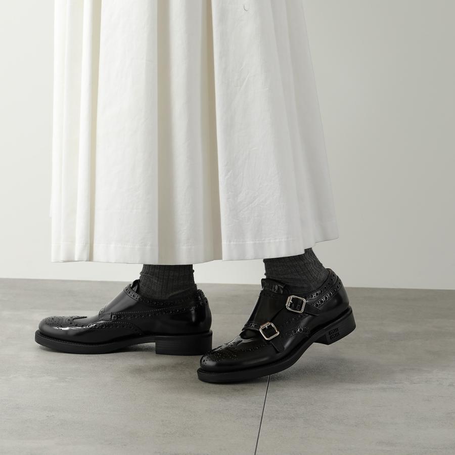 miu miu（ミュウミュウ） Miu Miu×Church's チャーチ レザーシューズ