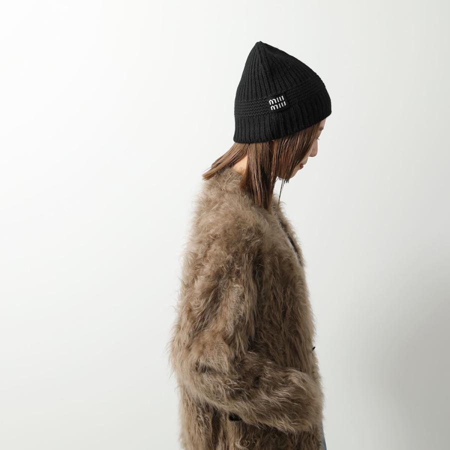 miu miu（ミュウミュウ） ニット帽 5HC311 2F8S レディース カシミヤ