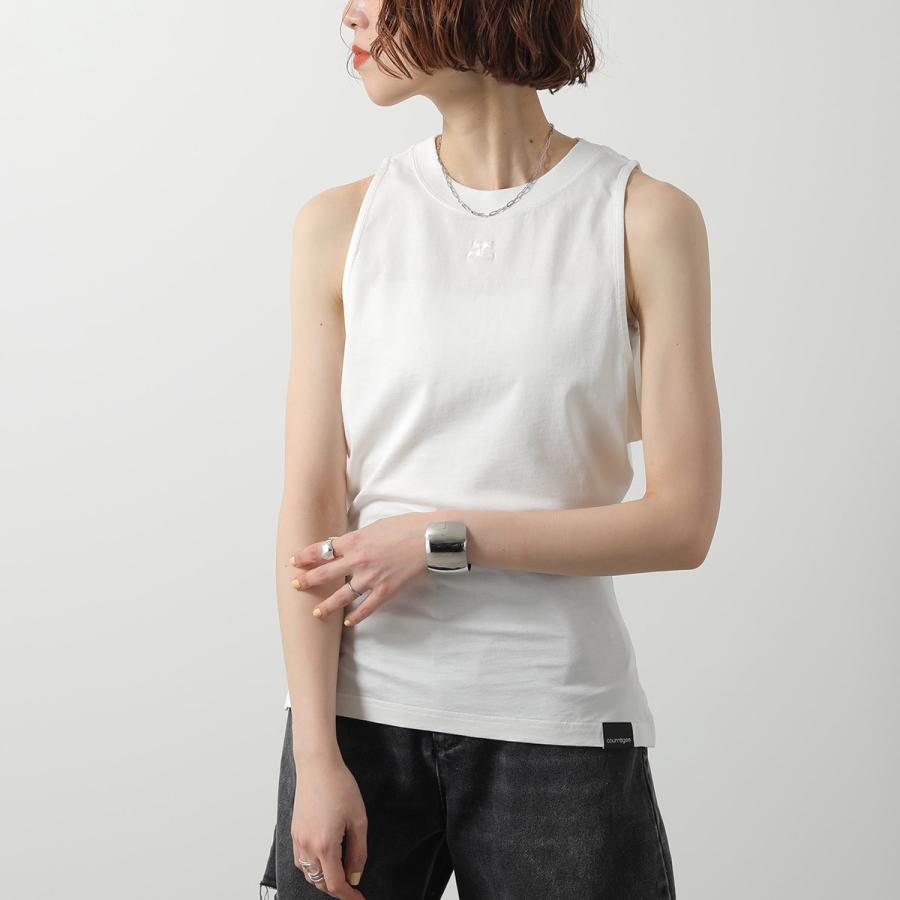 courreges（クレージュ） タンクトップ FITTED TANK TOP