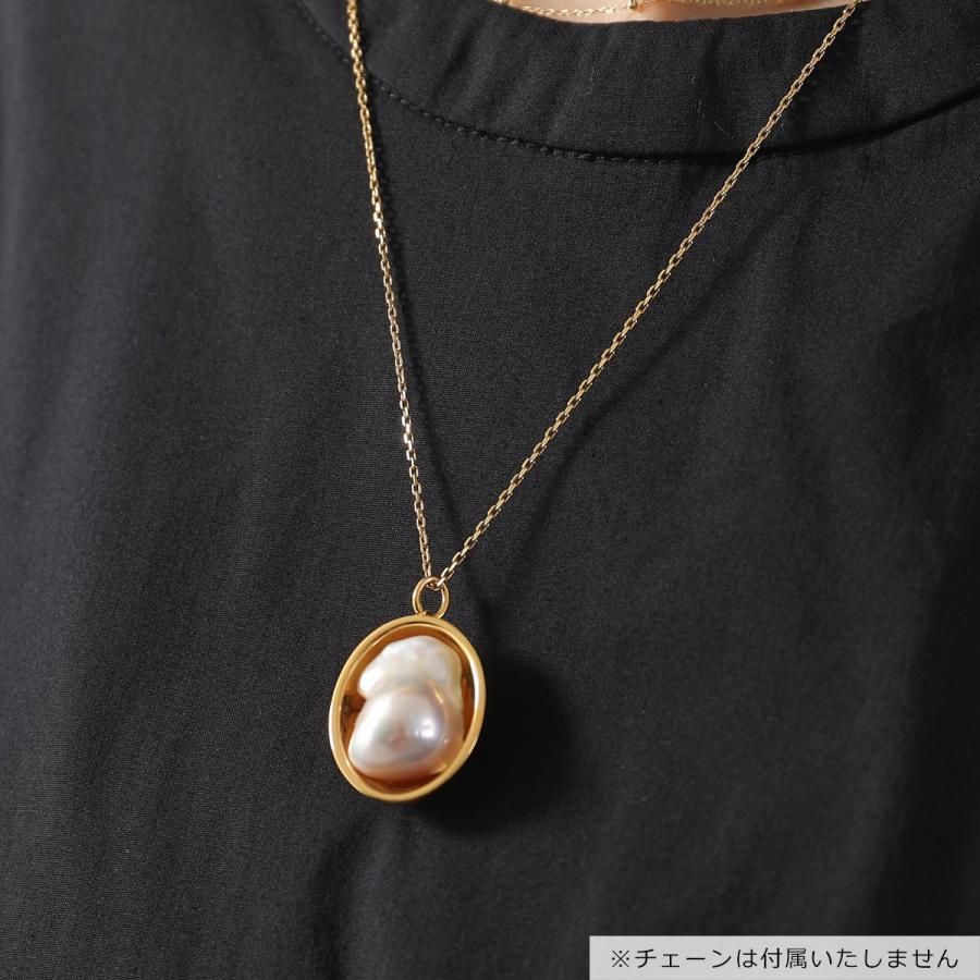 CELINE（セリーヌ） ペンダントトップ Pearl Oval Pendant パール