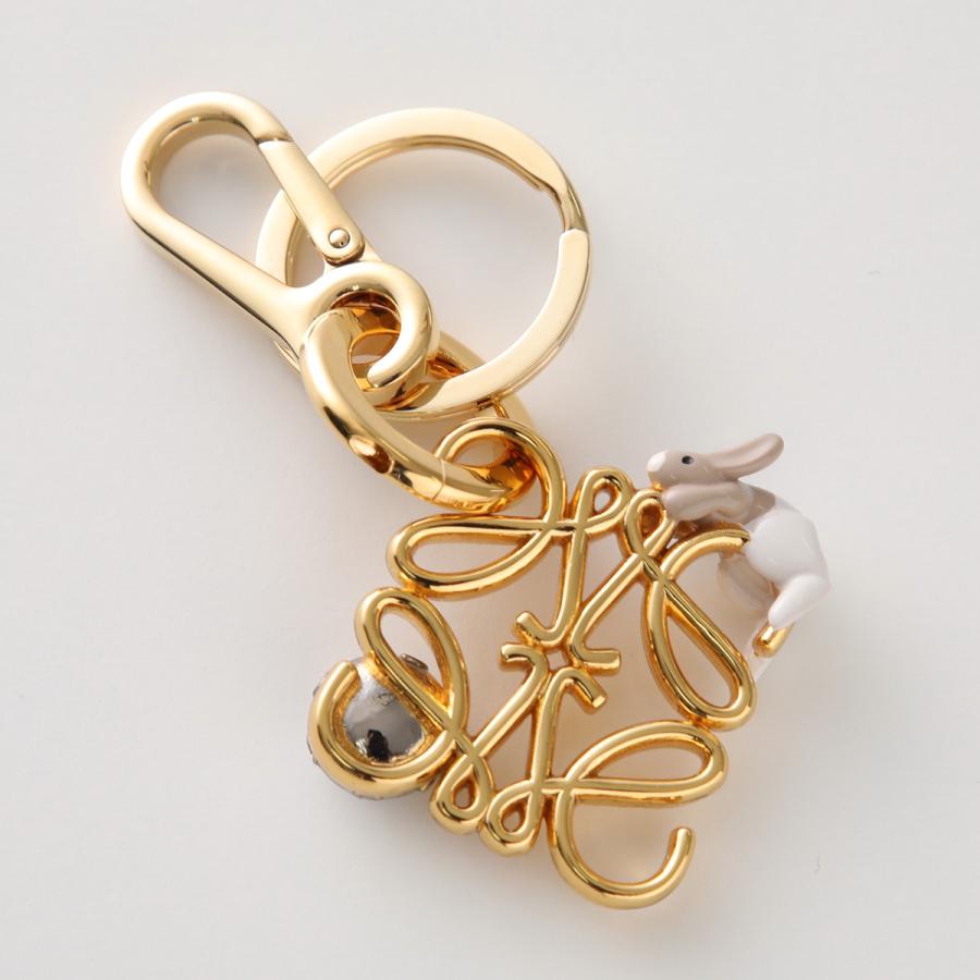LOEWE（ロエベ） キーリング ANAGRAM CHARM BUNNY アナグラム チャーム