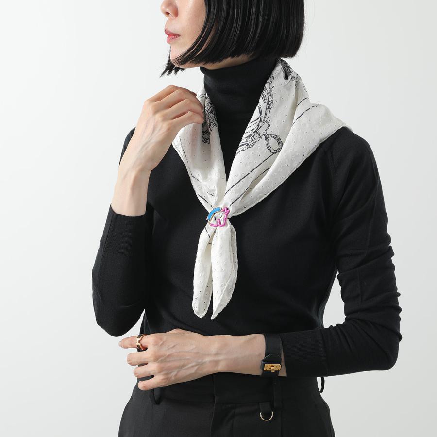 HERMES（エルメス） スカーフリング シュヴァルネオン Cheval Neon