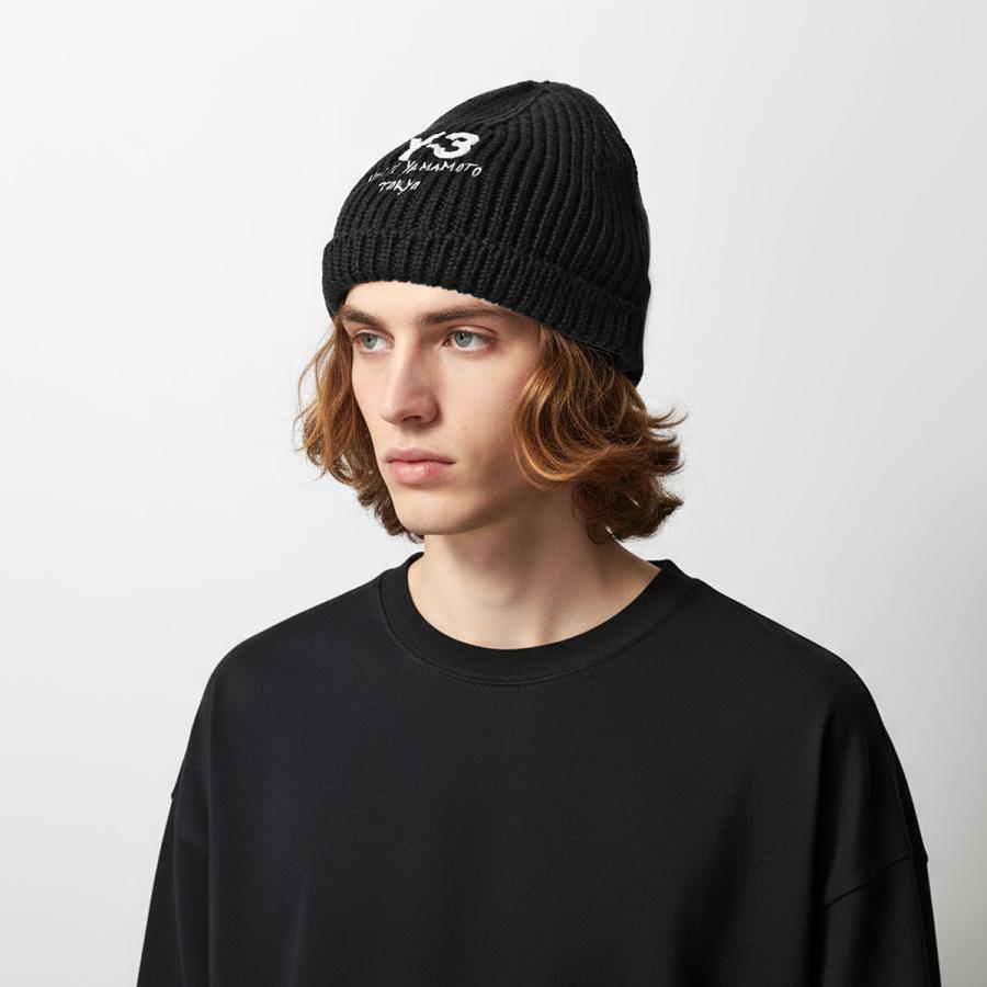Y-3 ワイスリー ビーニー KNIT BEANIE JX8308 JX8309 レディース リブ