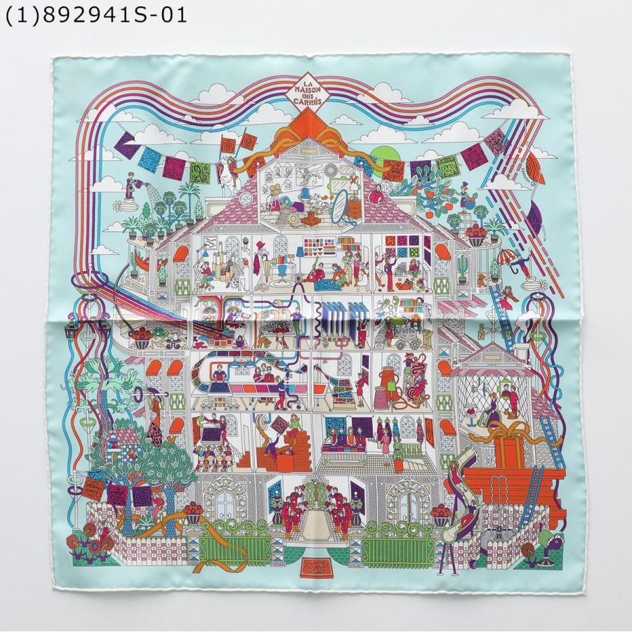 HERMES（エルメス） スカーフ ガヴロッシュ GAVROCHE TWILL 45×45