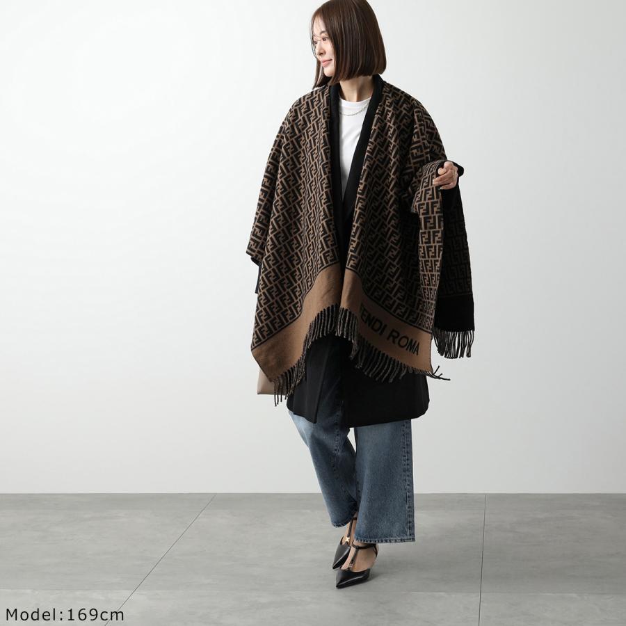 FENDI（フェンディ） ポンチョ FXX723 AQCW レディース フリンジ