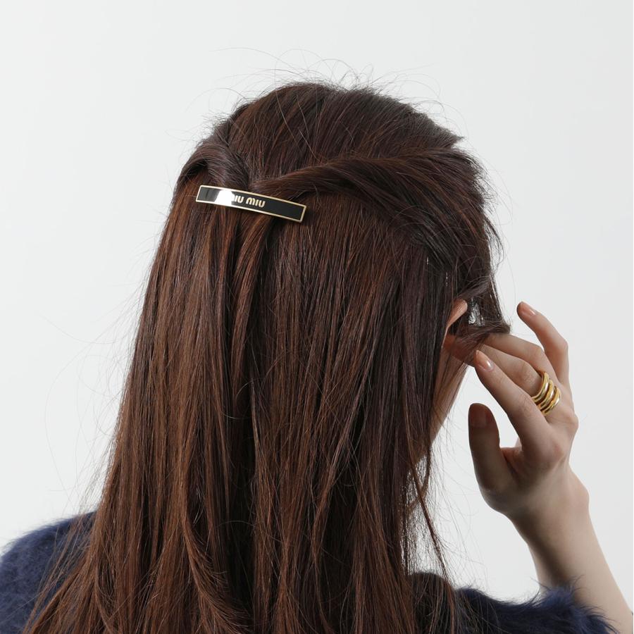 miu miu（ミュウミュウ） バレッタ 5IF172 2F6T レディース メタル