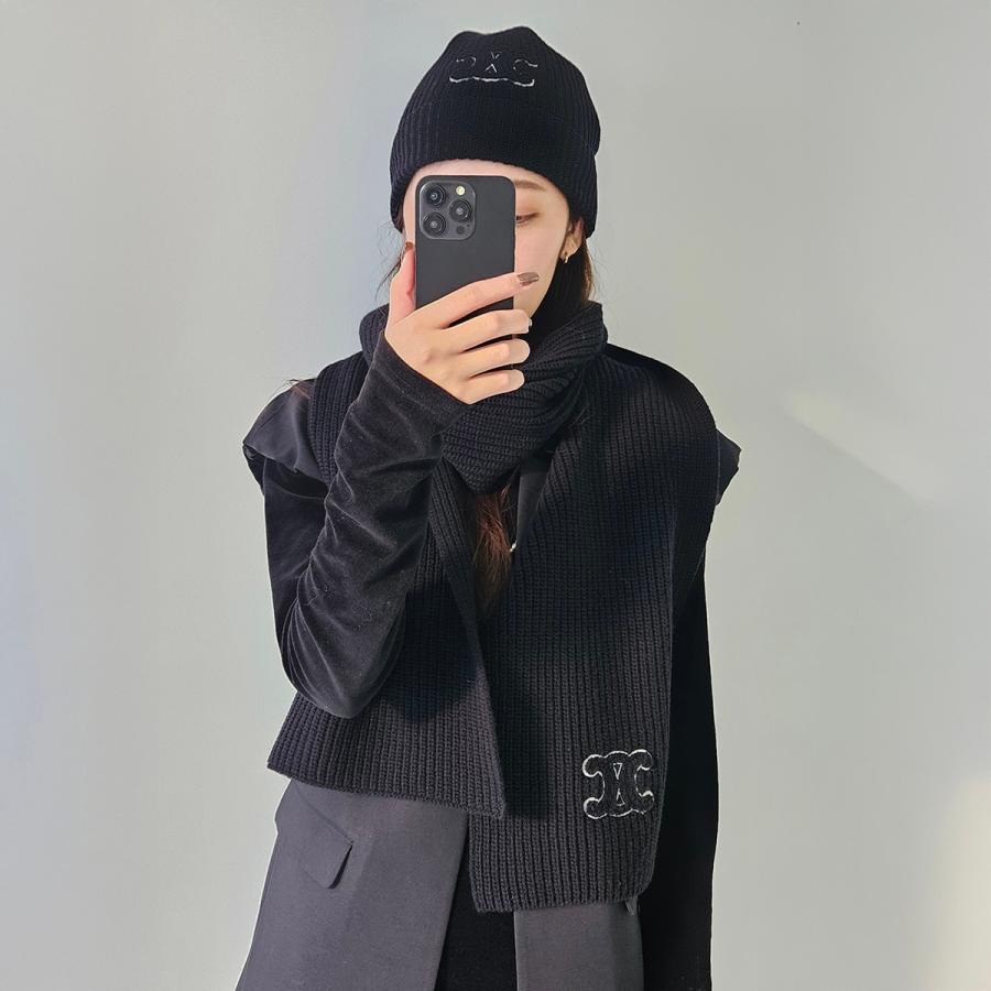 CELINE（セリーヌ） マフラー トリオンフ AA0120ZTQ.38NO メンズ