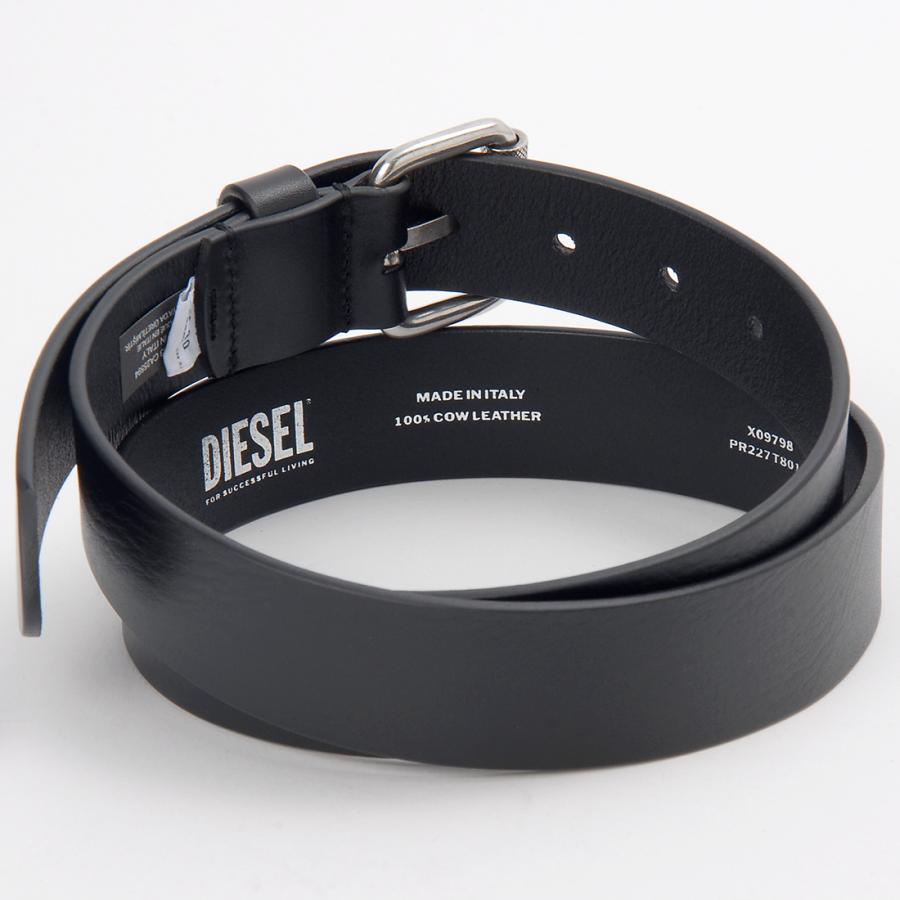 DIESEL（ディーゼル） クリアランスセール ベルト メンズ ブラック