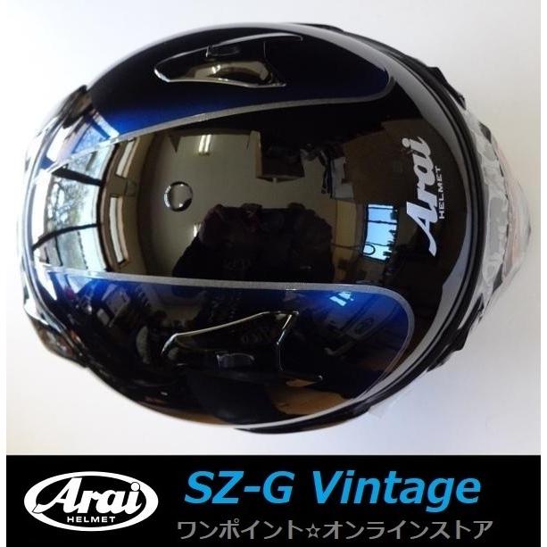 SZ-G ☆アライ限定☆SZ-G VINTAGE☆BL/59-60☆本物塗装 : ワンポイント