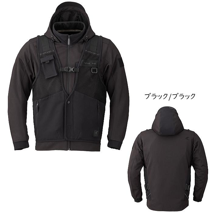 TAICHI 処分特価 RSタイチ RSJ347 オーバーラップ メッシュパーカ